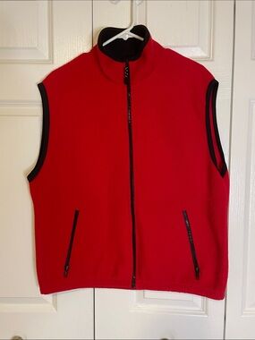 TIMBERLINE COLORADO Fleece Vest, Men’s L possibly, Red